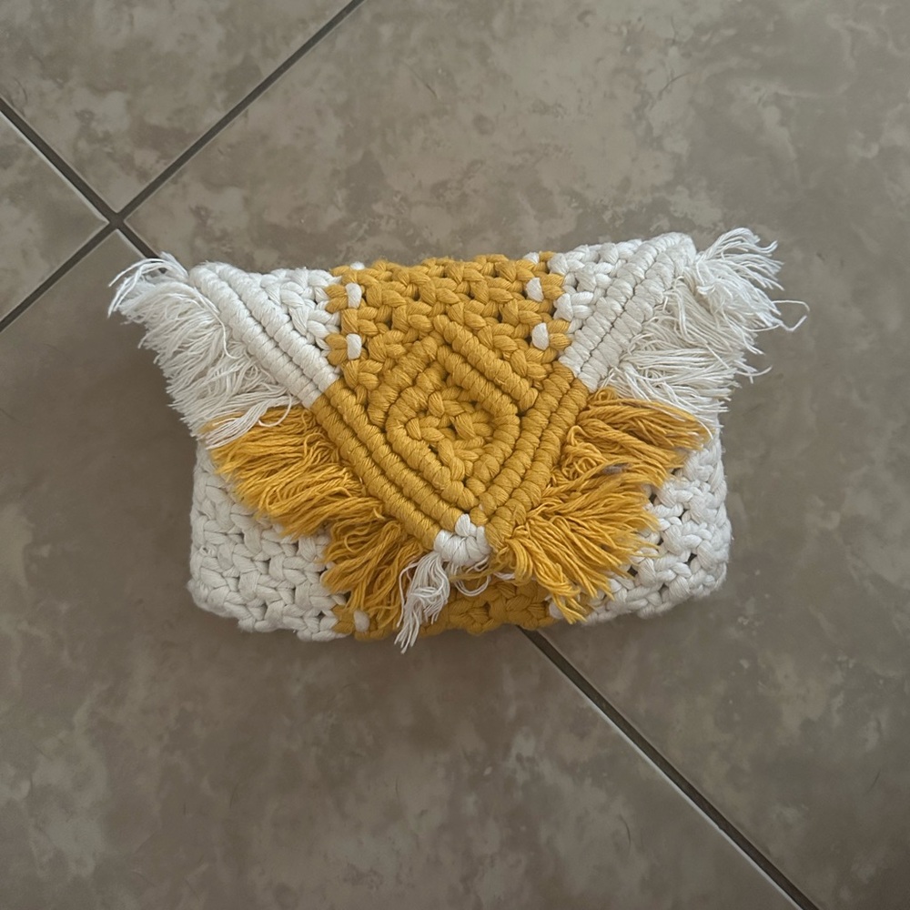 Boho Woven Crossbody/Clutch